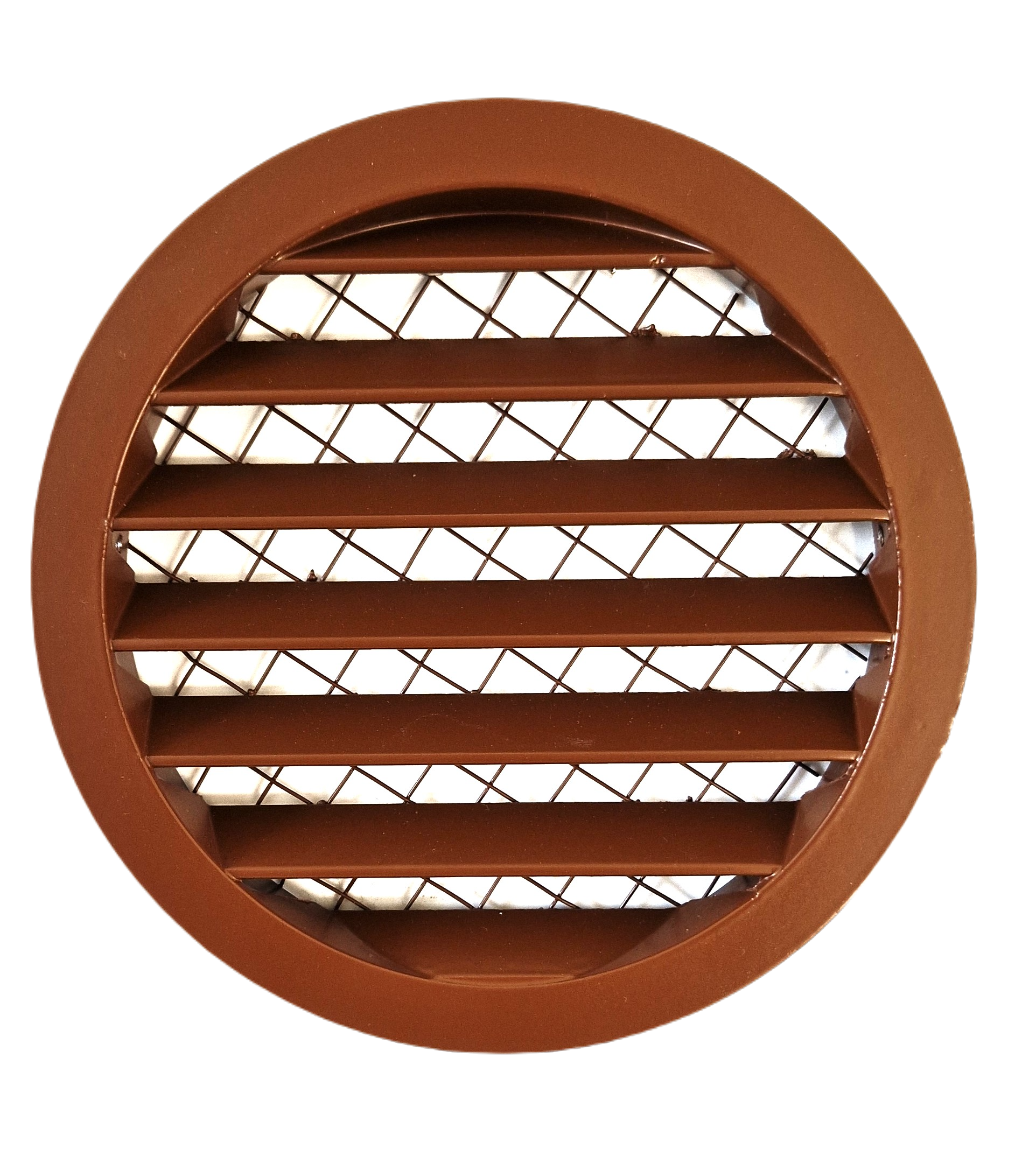 Czerpnia wyrzutnia aluminiowa z lamellą i siatką ochronną